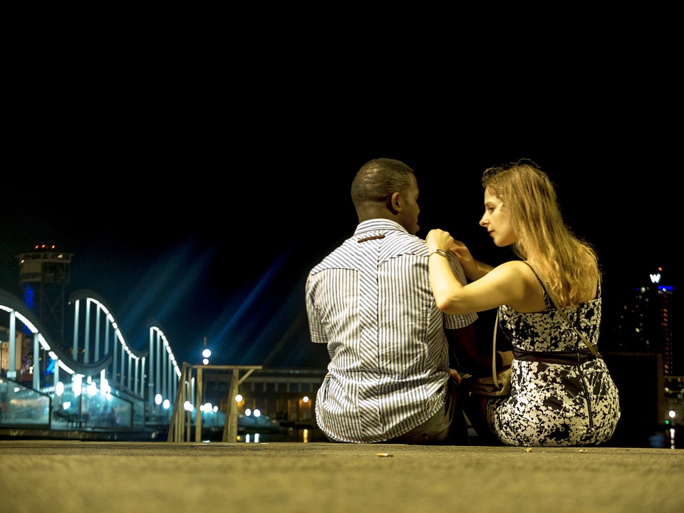 man and woman