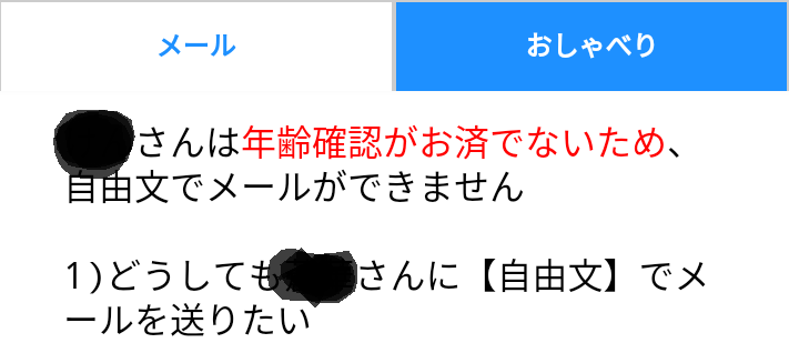 �N��m�F�̏ꍇ�̃��b�Z�[�W�@�\����